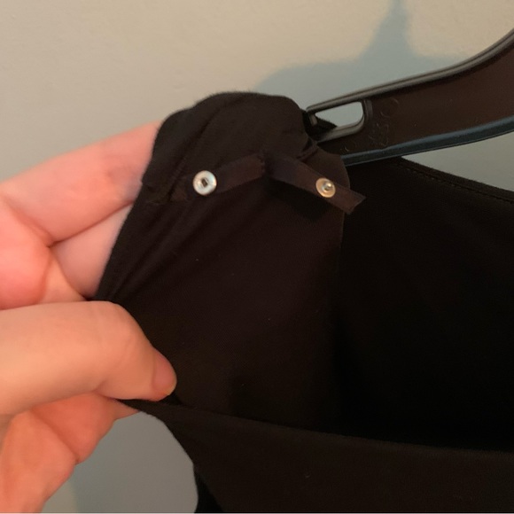 Ann Taylor Solid Black Dress. Women’s 10. - Picture 6 of 6